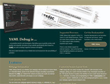 Tablet Screenshot of debug.yaml.de